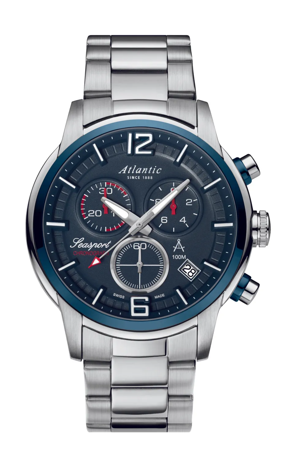 atlantic-watch-seasport-chronograph-herrenuhr-blau-stahl image 1