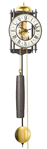 hermle-70974-000711-pendeluhr-metall-mechanisch-mit-glocke image 2