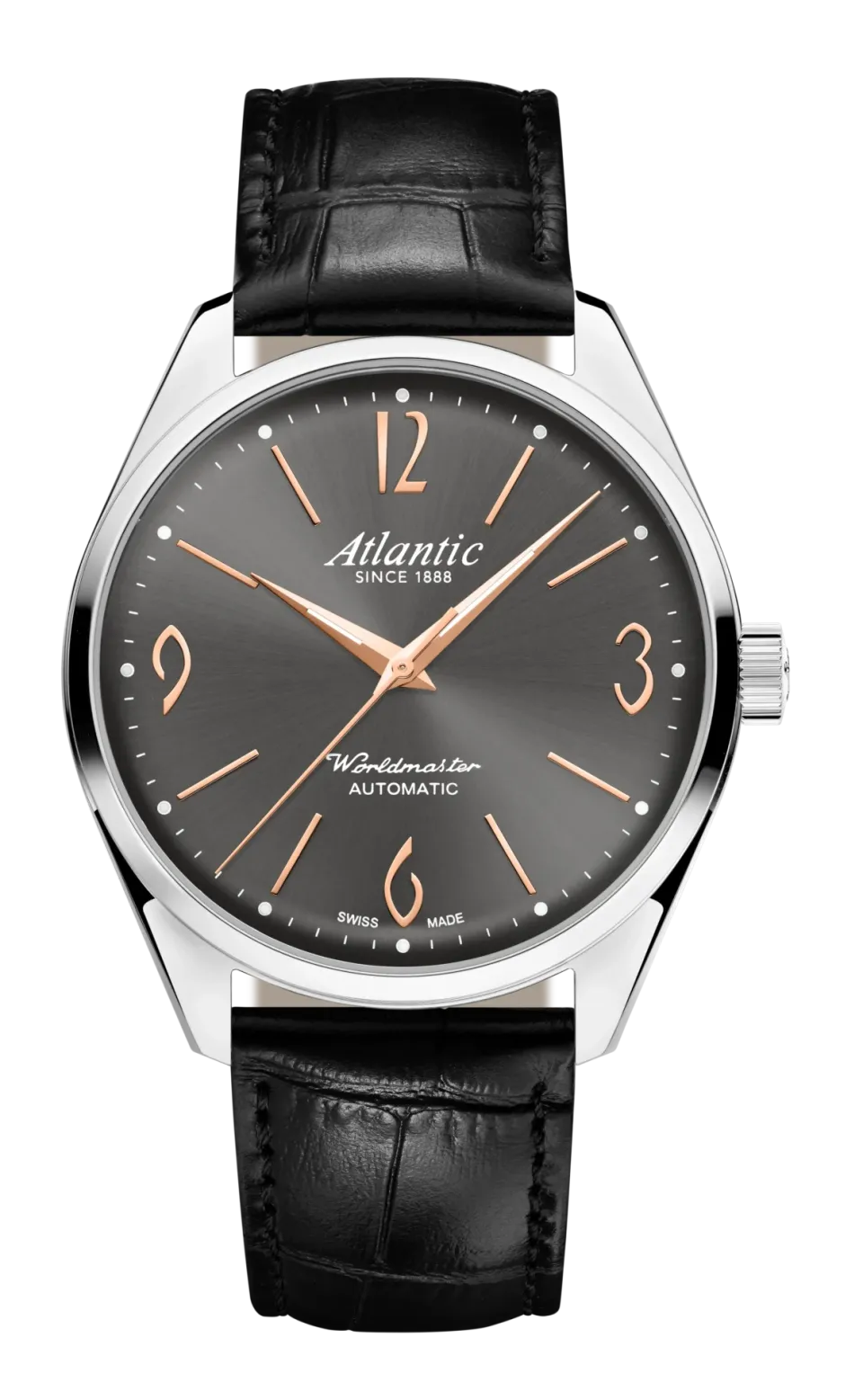 atlantic-watch-worldmaster-art-d-co-automatic-herrenuhr-40mm-anthrazit image 1