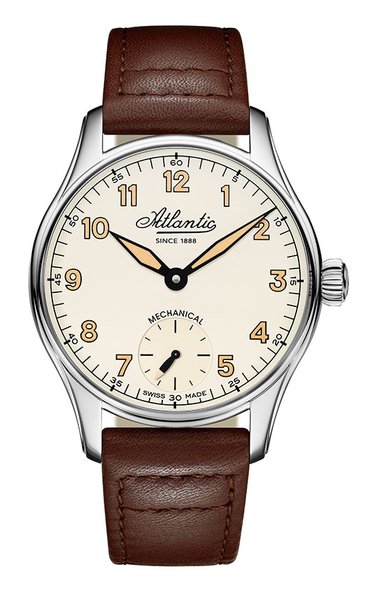 atlantic-watch-worldmaster-mechanical-manufakturkaliber-atl-2-creme-automatik image 1