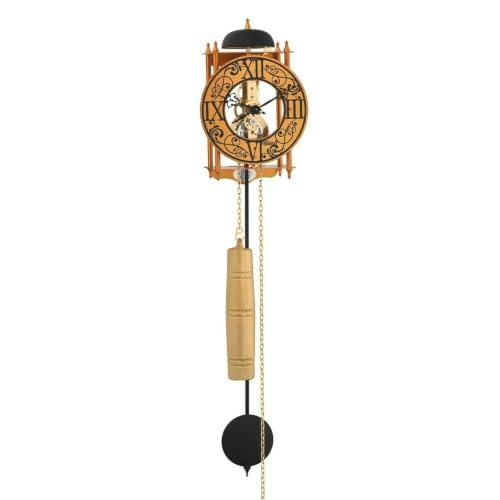 hermle-71015-t10711-skelett-pendelwanduhr-orange-8-tage-62-cm image 5