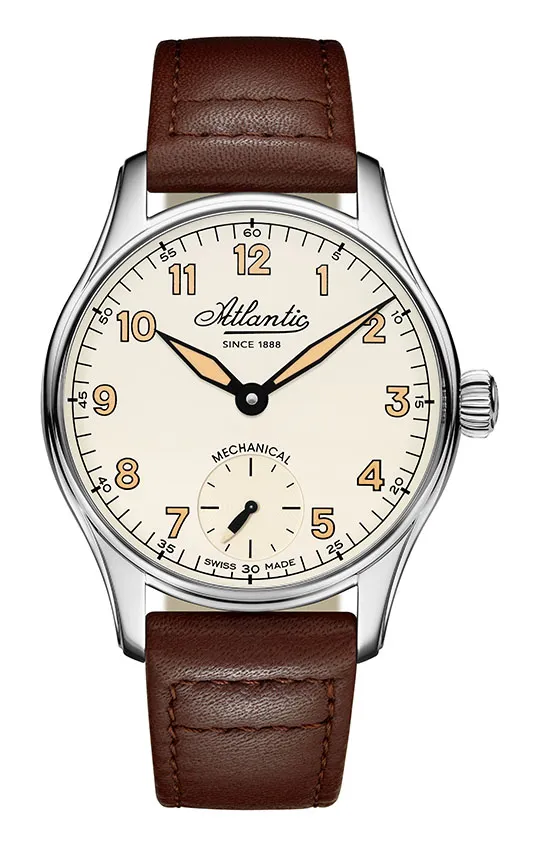 atlantic-watch-worldmaster-mechanical-manufakturkaliber-atl-2-creme-automatik image 1