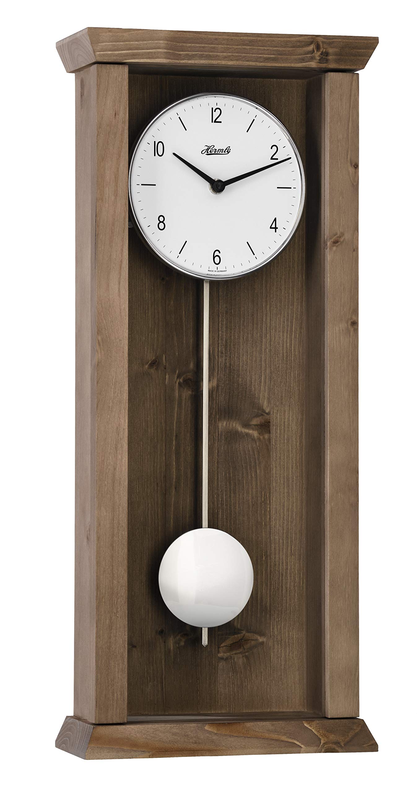 hermle-70944-292200-wanduhr-savanna-ii-quarz-schwarz-wei image 4