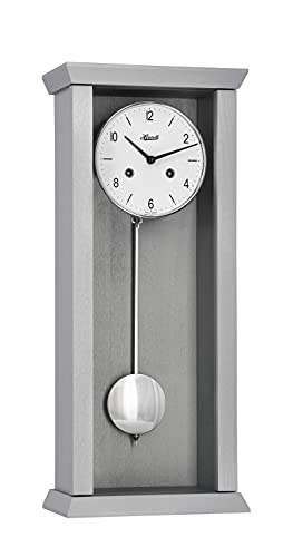 hermle-71002-l10141-avantgardistische-pendelwanduhr-mechanisch-mit-1-2-stundensc image 2