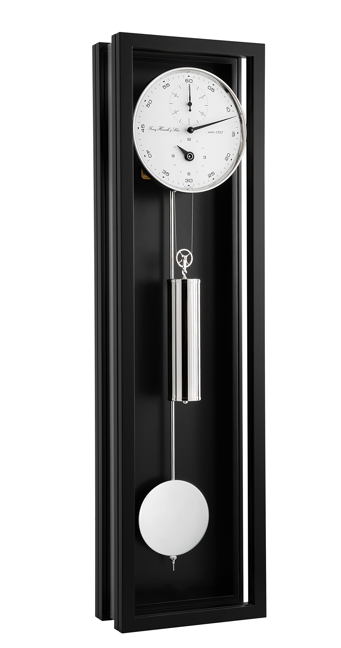 hermle-71006-740761-wanduhr-monatsl-ufer-wei-glas image 1