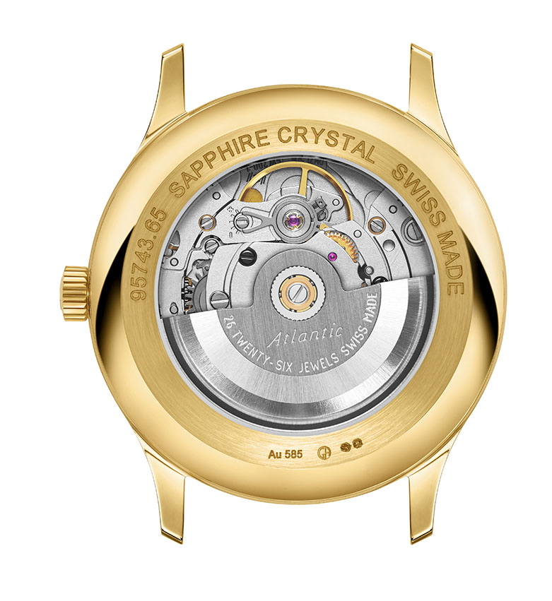 atlantic-watch-seagold-massivgold-automatikuhr-champagner-40mm image 2
