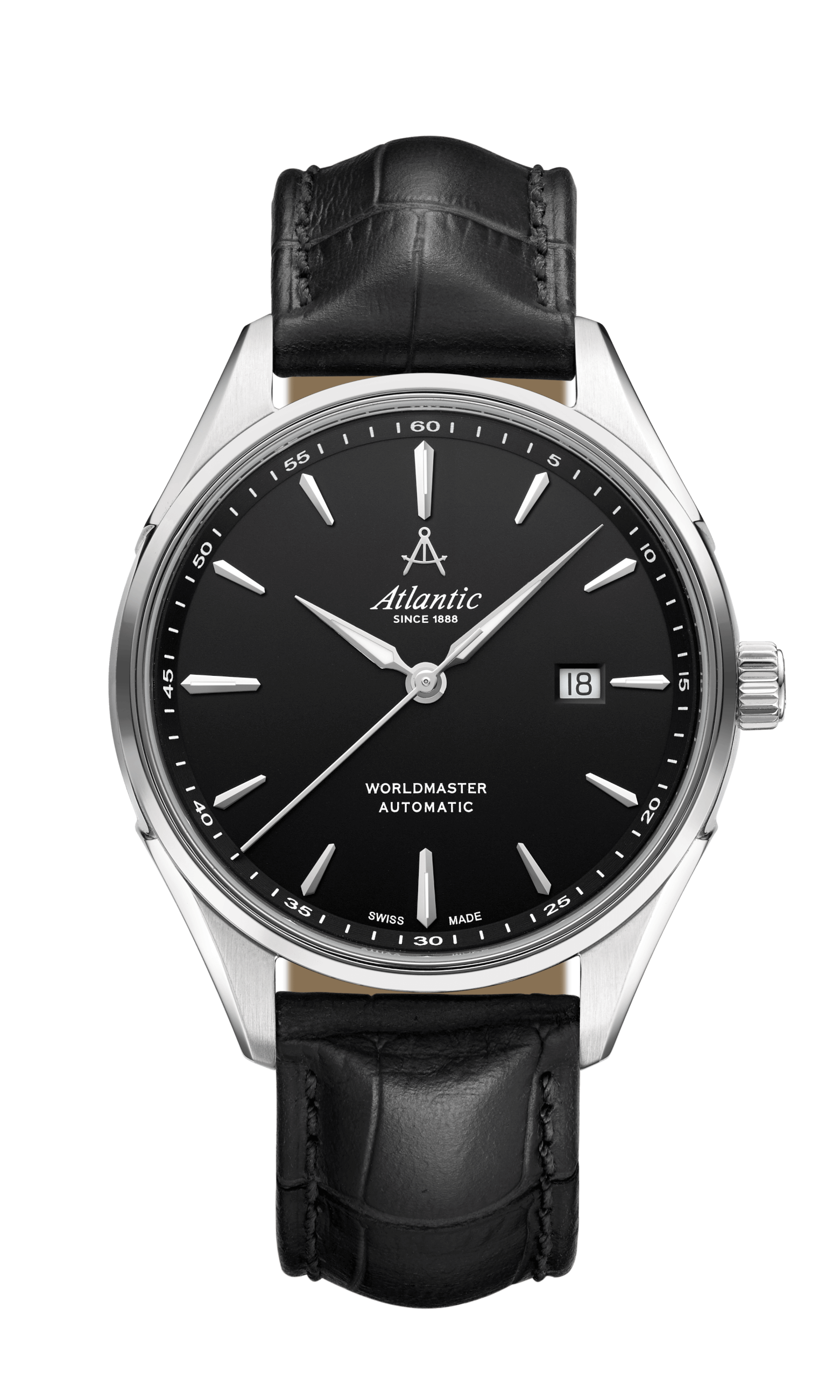 atlantic-watch-worldmaster-1888-automatic-herrenuhr-schwarz image 1