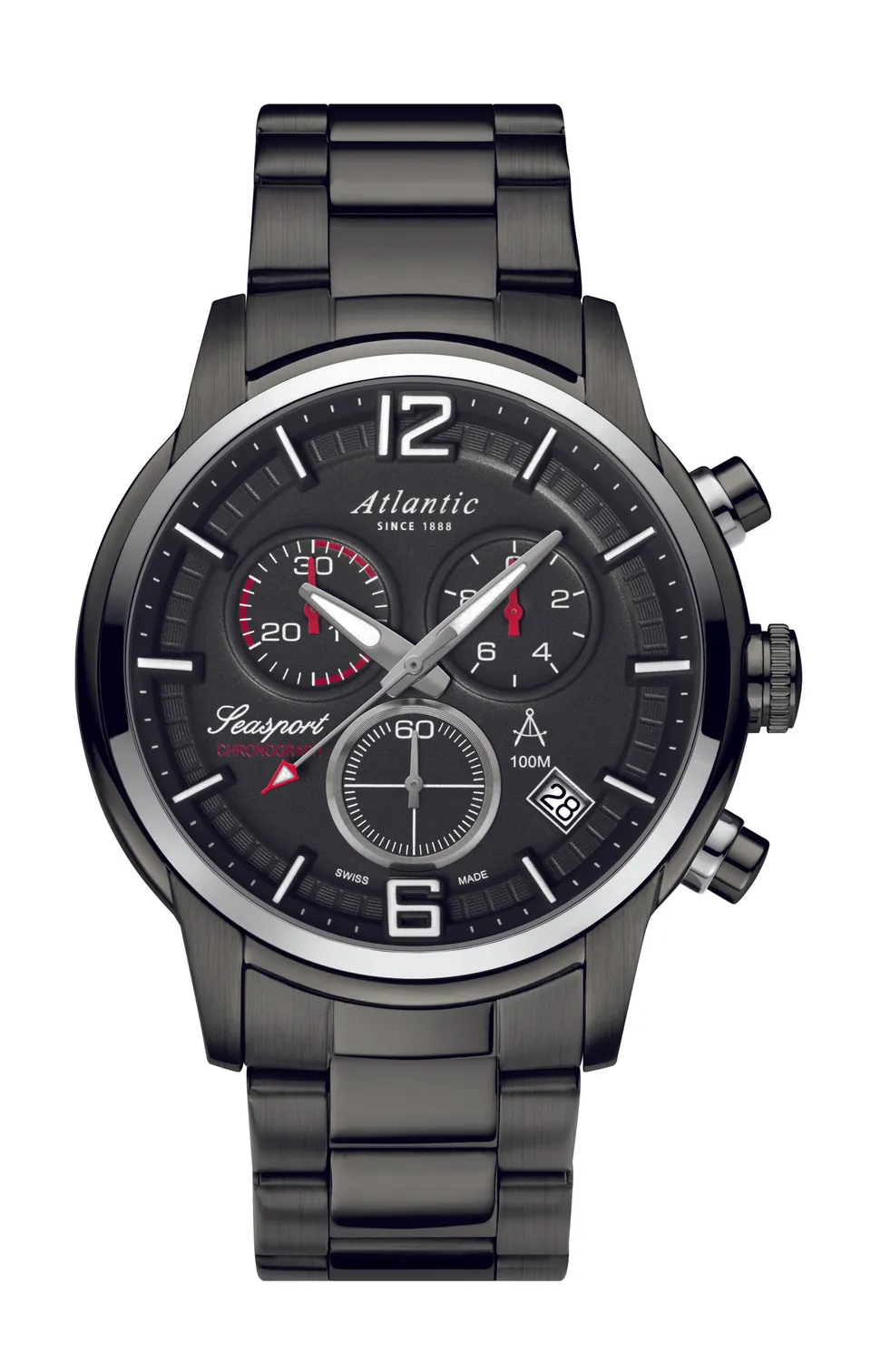 atlantic-watch-seasport-chronograph-herrenuhr-anthrazit-pvd image 1