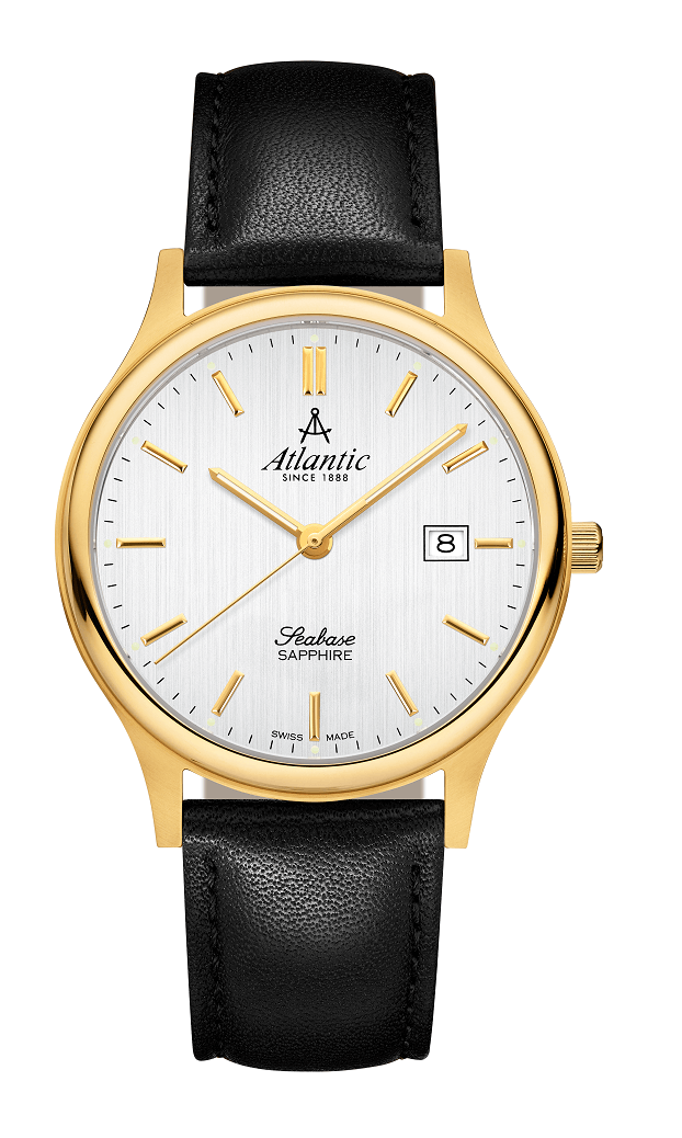 atlantic-watch-seabase-gents-silber-pvd-herrenuhr image 1
