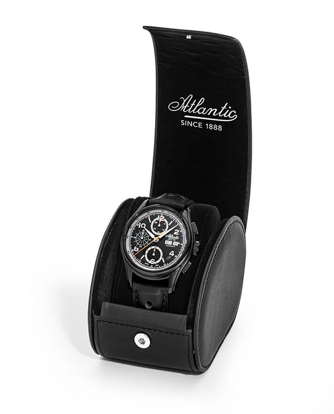 atlantic-watch-compact-travel-watch-box-uhrenbox-veganes-leder image 2