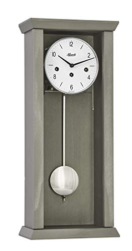 hermle-71002-u60341-avantgardistische-pendelwanduhr-mechanisch-westminster-57-cm image 2