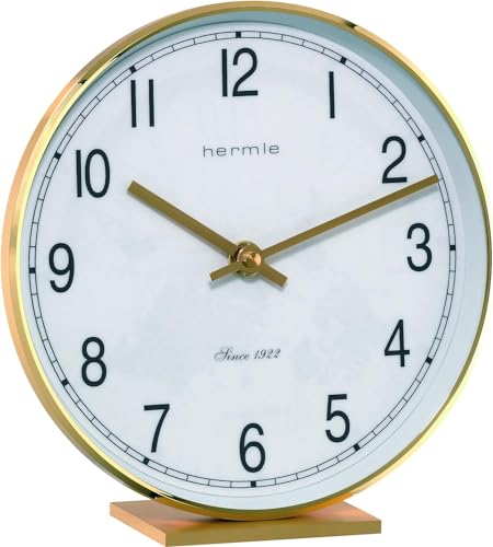 hermle-22986-002100-stiltischuhr-messing-gold-mit-quarzwerk image 3