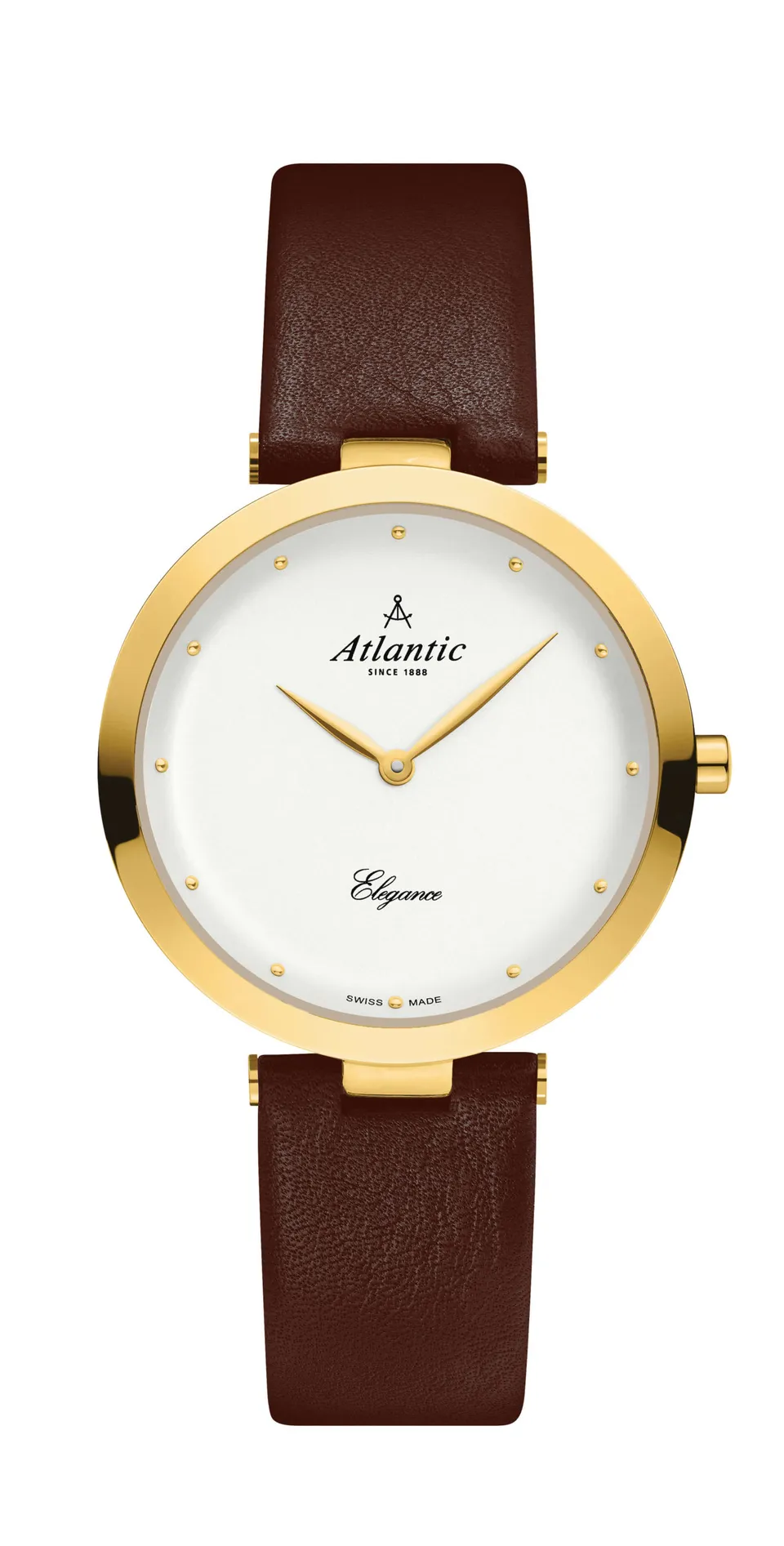 atlantic-watch-elegance-classic-damenuhr-gelbgold-pvd image 1