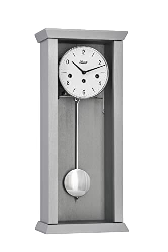hermle-71002-l10341-avantgarde-pendelwanduhr-westminster-hellgrau image 3