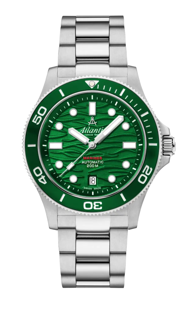 atlantic-watch-mariner-wave-automatik-herrenuhr-gr-n-stahl image 1