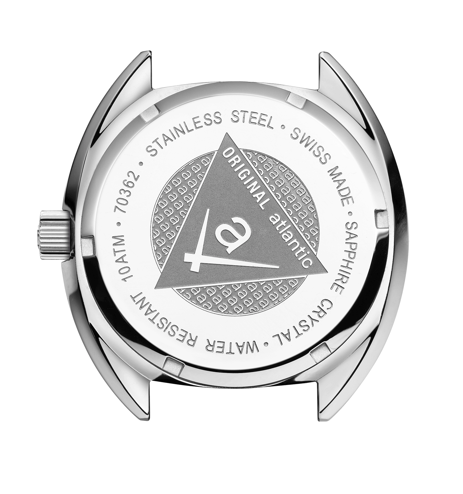 atlantic-watch-timeroy-herrenuhr-schwarzes-leder image 2