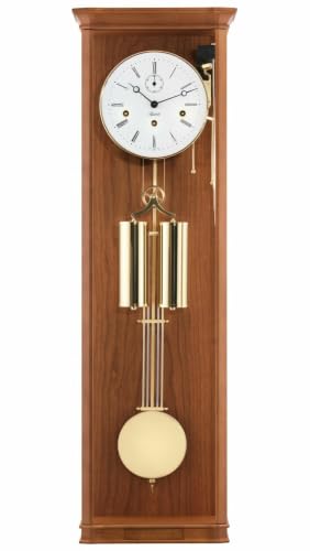 hermle-regulateur-kirschbaum-messing-mechanische-tischuhr-8-tage-mit-westminster image 4