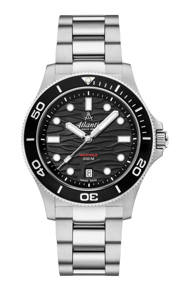 atlantic-watch-mariner-quartz-wave-herrenuhr-schwarz-42mm image 1