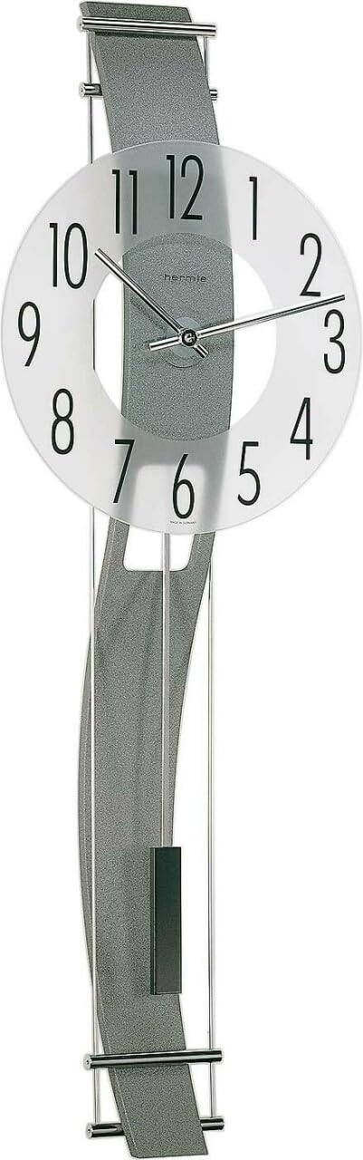 hermle-wanduhr-holz-braun-67-cm-mechanik-gitterpendel image 6