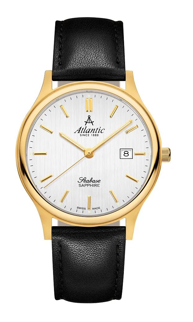 atlantic-watch-seabase-gents-silber-pvd-herrenuhr image 1