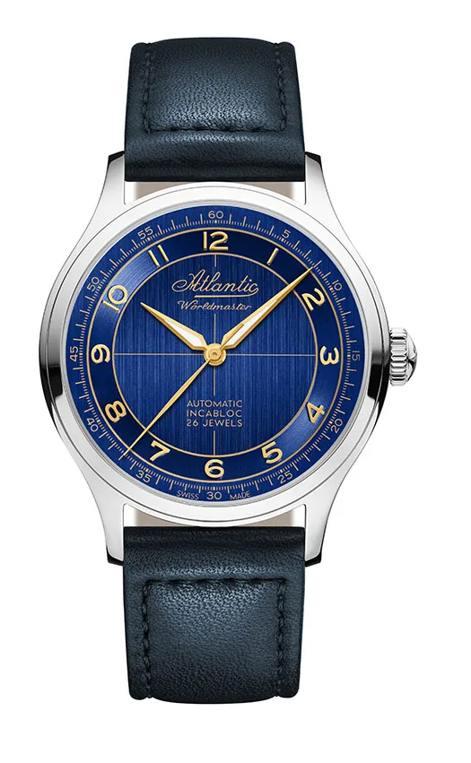 atlantic-watch-worldmaster-original-39mm-automatikuhr-blau image 1