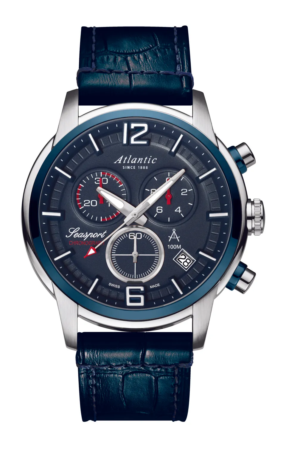 atlantic-watch-seasport-chronograph-blau image 1