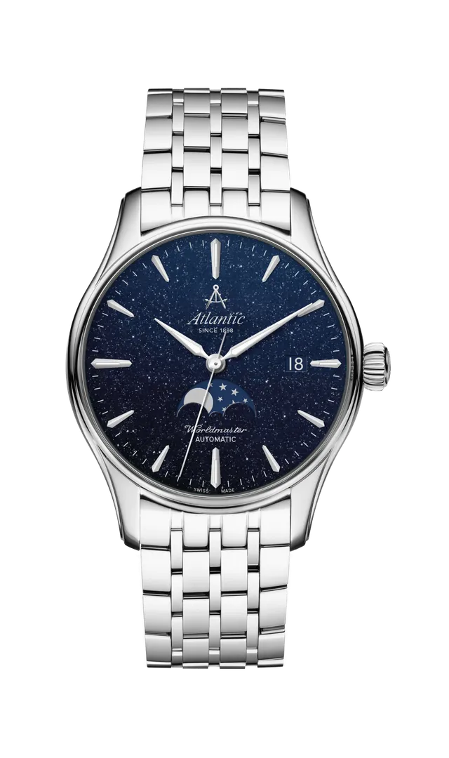 atlantic-watch-worldmaster-automatic-moonphase-aventurine-herrenuhr-38mm image 1