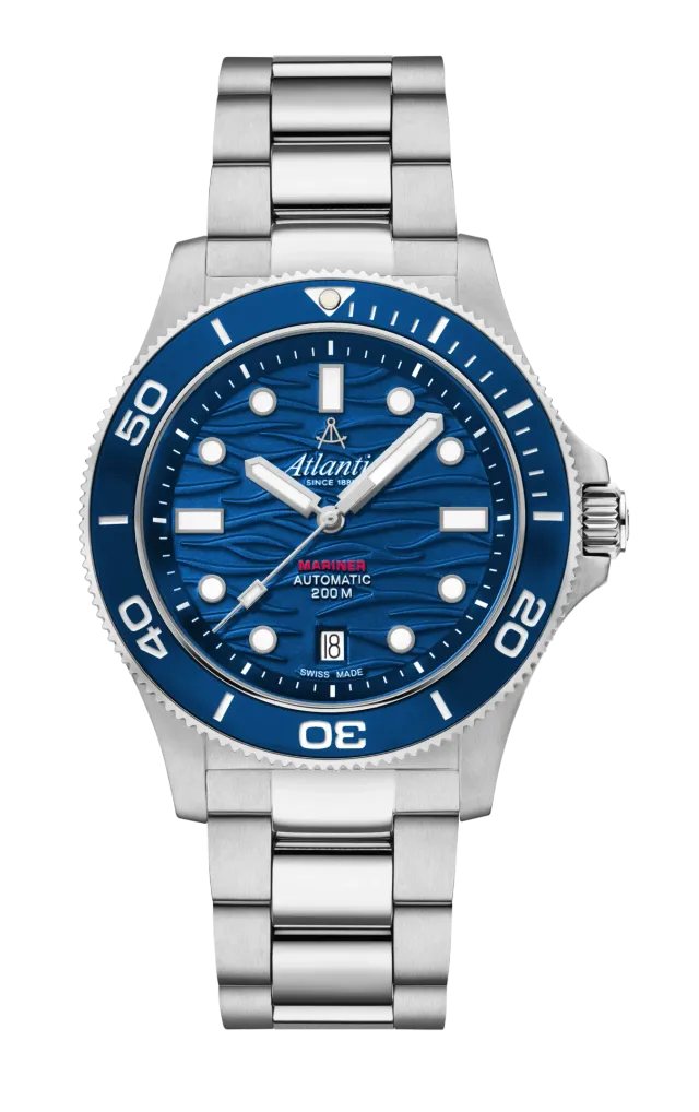 atlantic-watch-mariner-wave-automatic-herrenuhr-blau-stahl image 1
