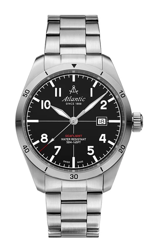 atlantic-watch-seaflight-new-edition-herrenuhr-schwarz-stahl image 1