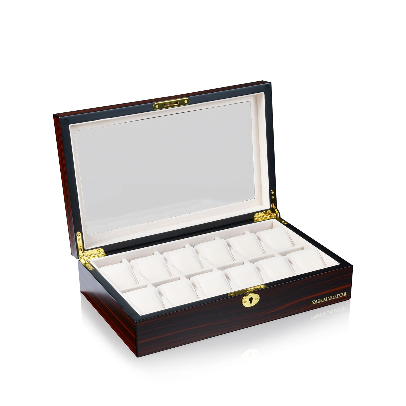 designh-tte-auckland-uhrenbox-mahagoni-f-r-12-armbanduhren image 2