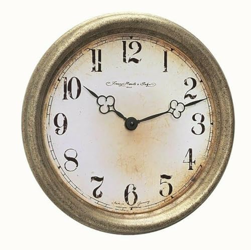 hermle-wanduhr-vintage-30-cm-braun-30756-002100-messing-wanduhr-mit-barock-zeige image 4