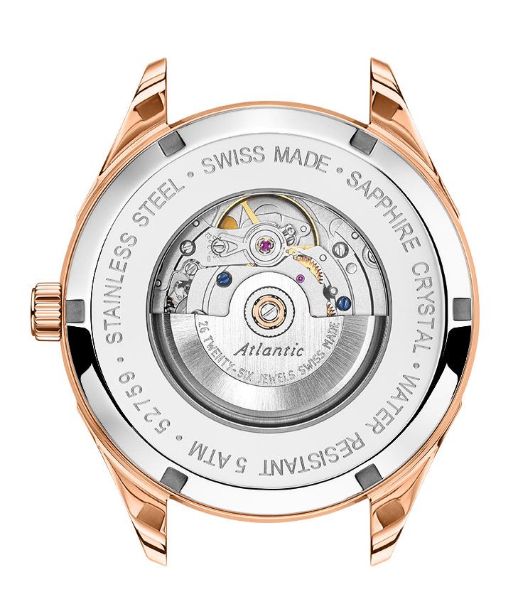 atlantic-watch-worldmaster-1888-automatic-ne-herrenuhr-ros-gold-blau image 2