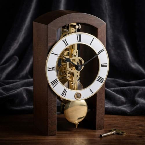 hermle-23015-030721-skelett-tischuhr-nussbaum image 7