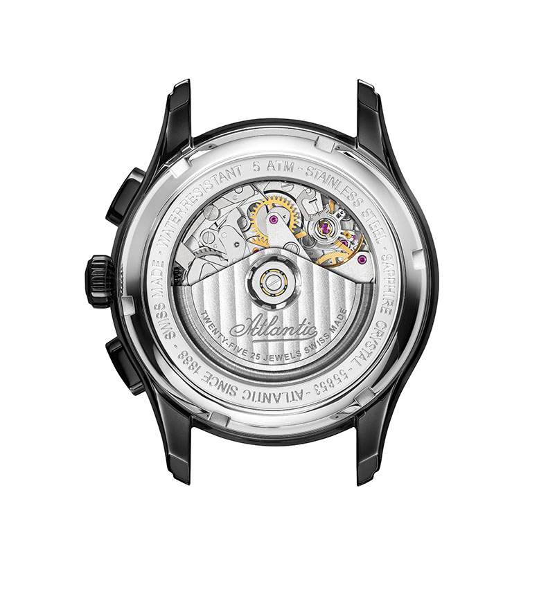 atlantic-watch-worldmaster-prestige-valjoux-chronograph-herrenuhr-schwarz-pvd-au image 2