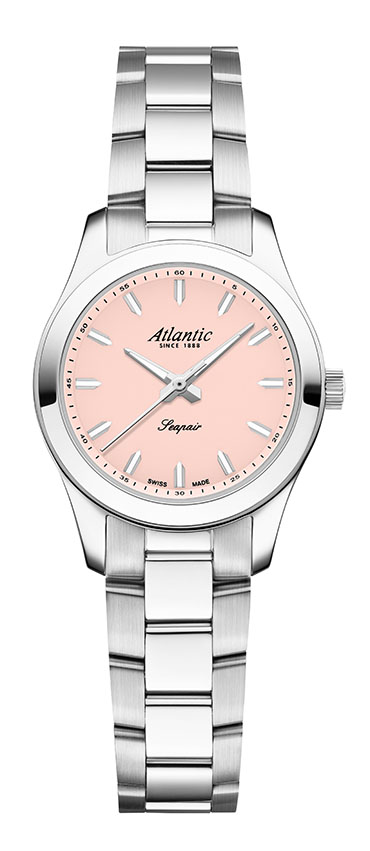 atlantic-watch-seapair-lady-damenuhr-edelstahl-baby-pink-30m image 1