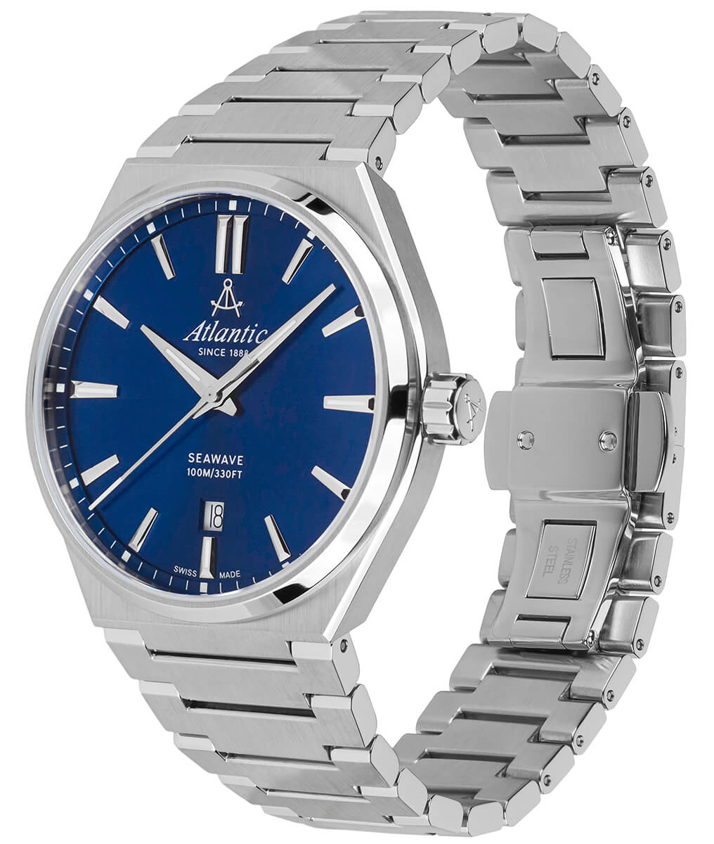 atlantic-watch-seawave-gents-blau-herrenuhr-40mm image 2
