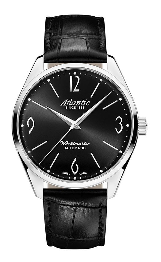 atlantic-watch-worldmaster-art-d-co-automatic-herren-armbanduhr-schwarz-leder image 1