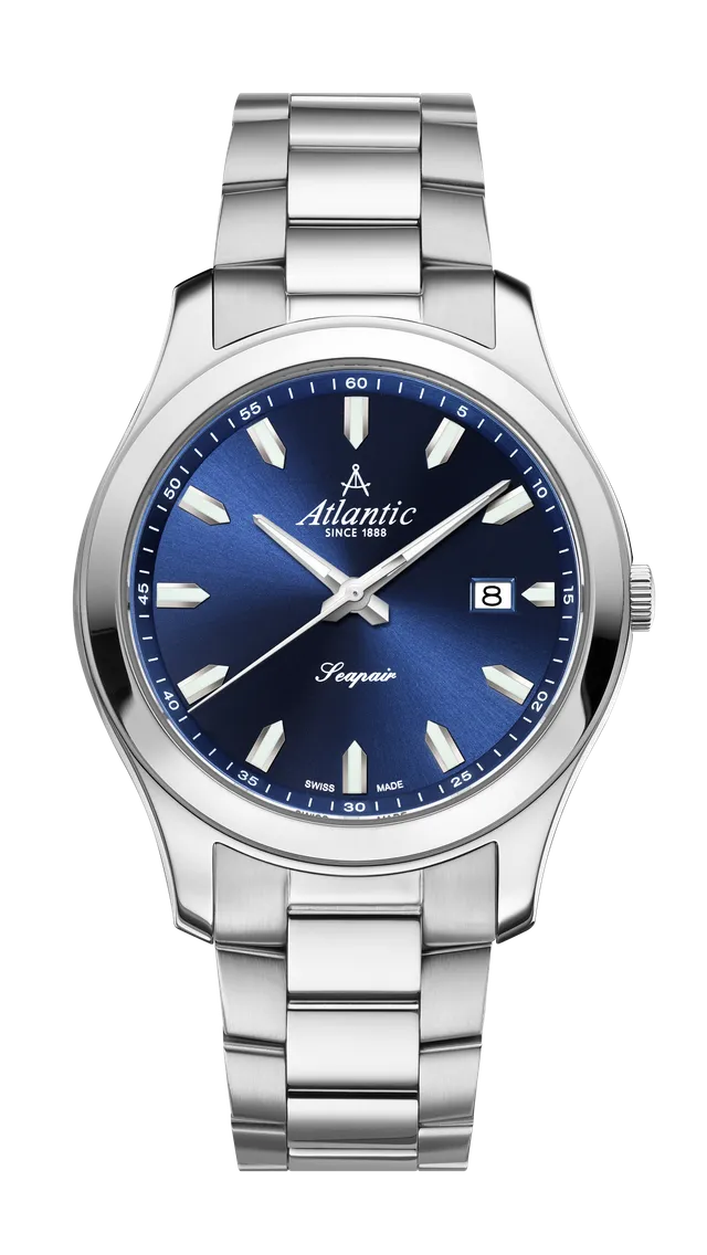 atlantic-watch-seapair-gents-quartz-herrenuhr-mitternachtsblau-edelstahl image 1