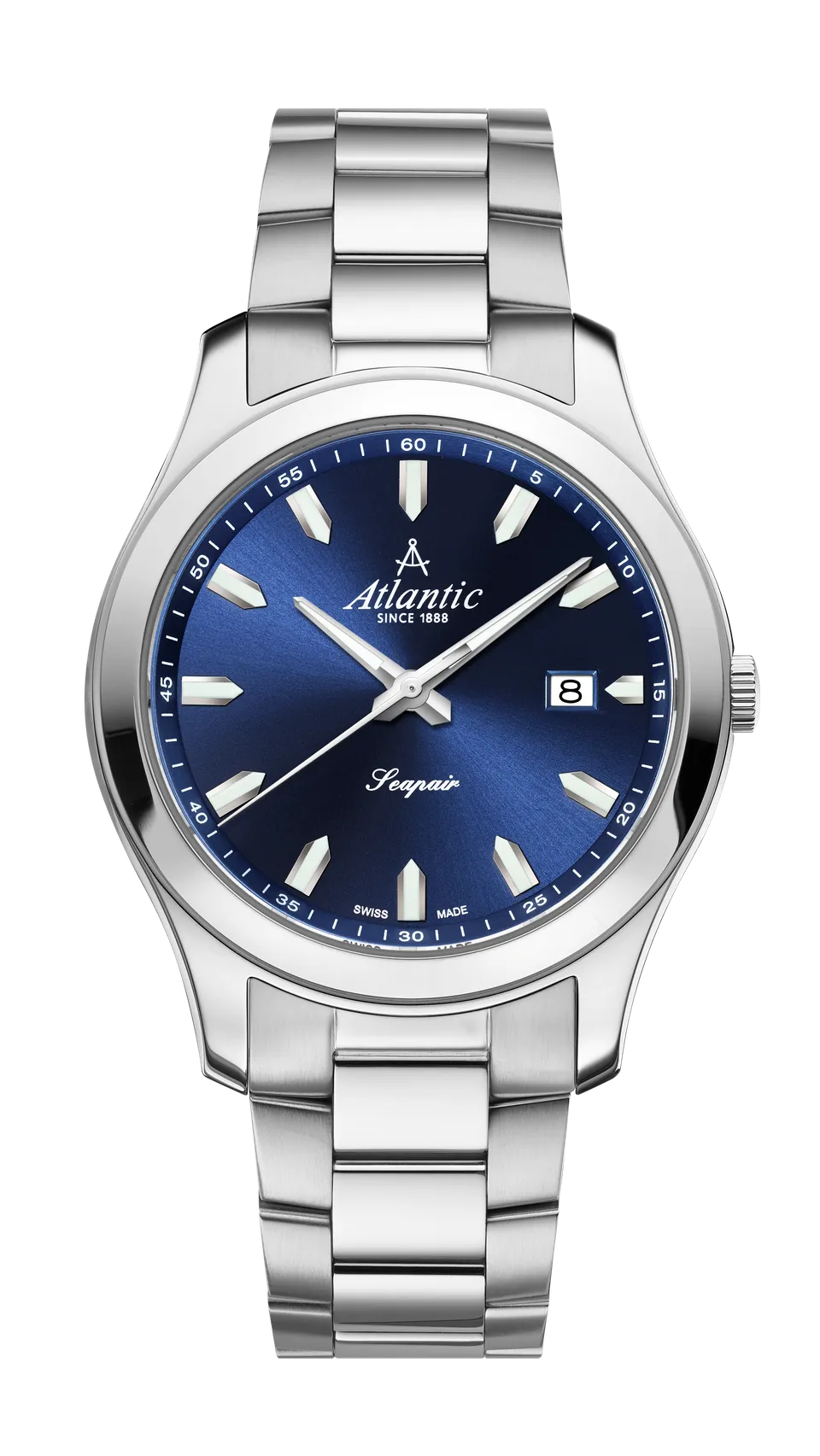 atlantic-watch-seapair-gents-quartz-herrenuhr-mitternachtsblau-edelstahl image 1