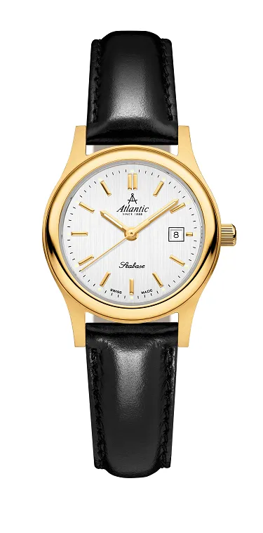 atlantic-watch-seabase-ladies-silver-pvd-damenuhr image 1