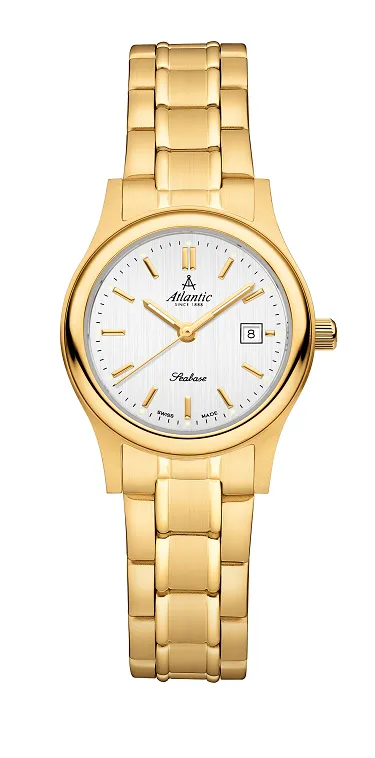 atlantic-watch-seabase-ladies-silber-pvd-damenuhr image 1