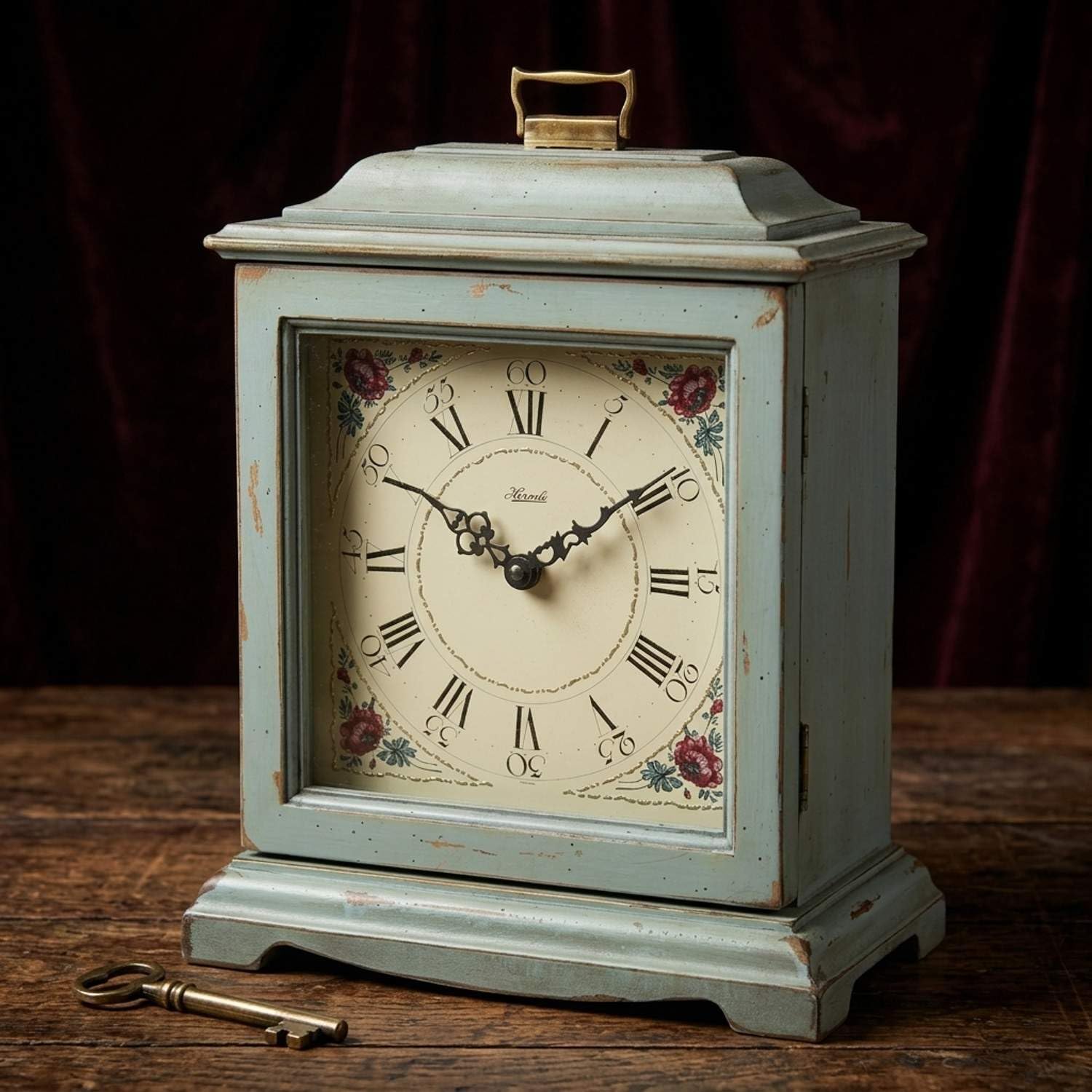 hermle-moderne-uhr-mit-quarzwerk-quarz-tischuhr-mit-westminster-schlag-made-in-g image 3