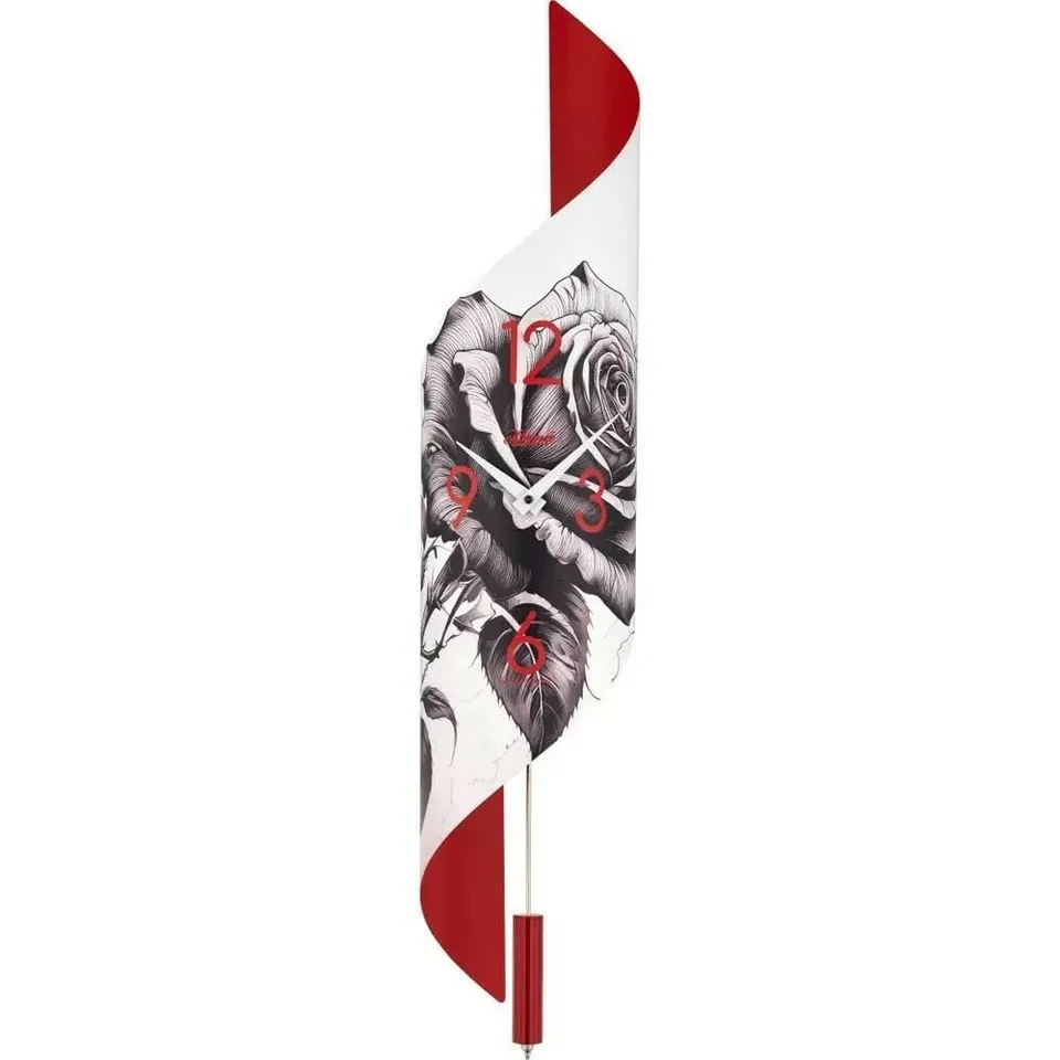 hermle-savanna-iii-wanduhr-quarz-ofenrohr-rose-71019-k82200 image 1
