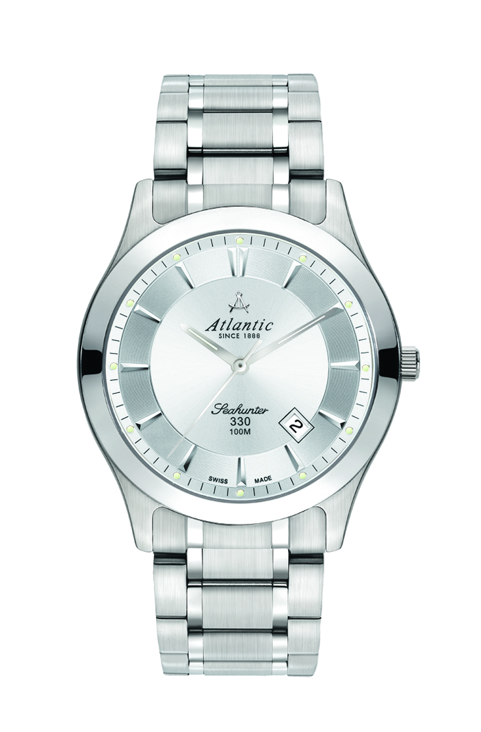 atlantic-watch-seahunter-330-silver-steel-taucheruhr image 1
