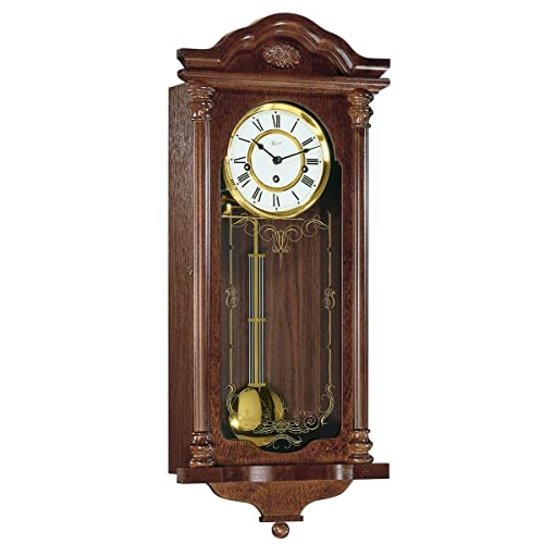 hermle-70509-030341-wanduhr-nussbaum-mechanisch-4-4-westminster image 2