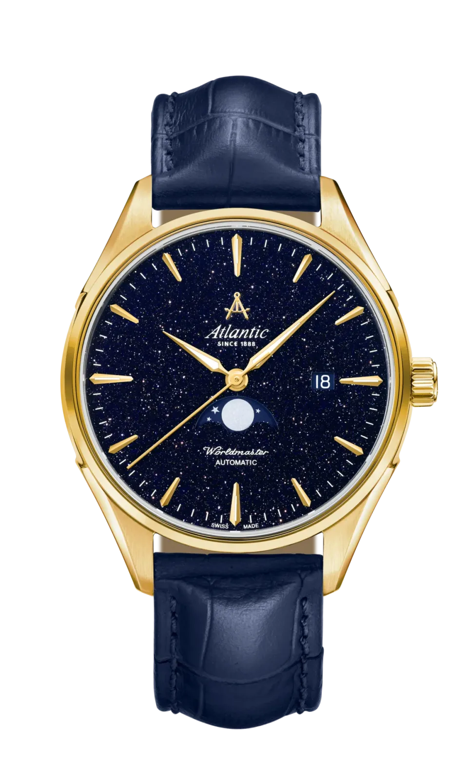 atlantic-watch-worldmaster-nightsky-mondphase-herrenuhr-gelbgold-pvd-blaues-aven image 1