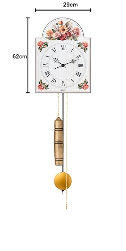 hermle-lackschilduhr-schwarzwald-8-tage-kettenzug-glockenschlag image 8