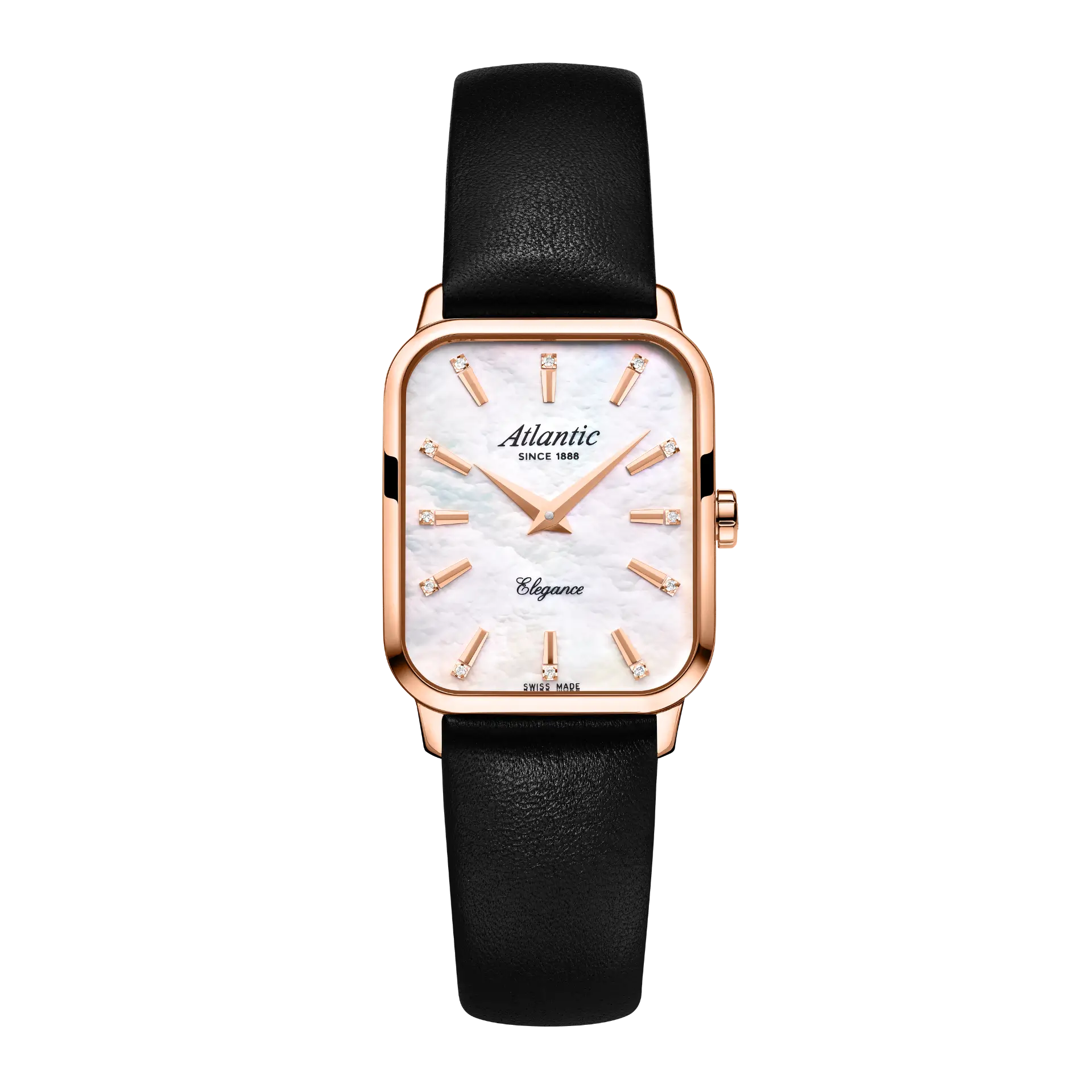 atlantic-watch-elegance-belle-damenuhr-ros-gold-mit-perlmutt-zifferblatt-und-led image 1