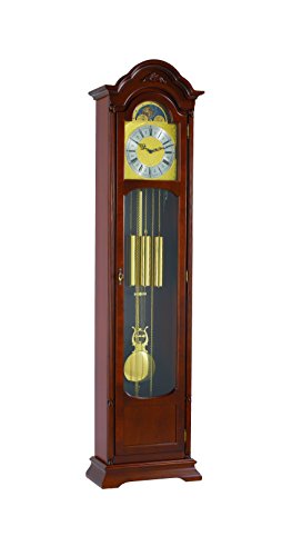 hermle-01231-030451-standuhr-nussbaum-mechanisch-westminster-196-cm image 2