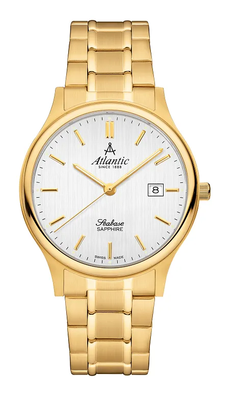 atlantic-watch-seabase-gents-silbernes-blatt-pvd image 1